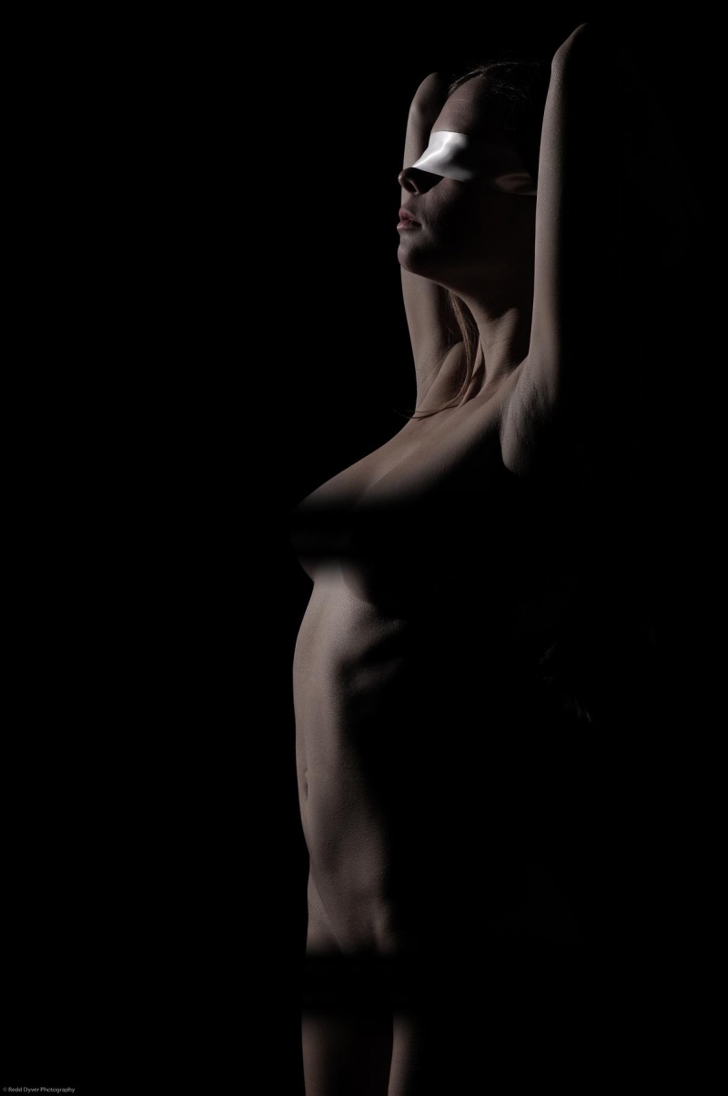 Female model photo shoot of Jinx   by Redd Dyver