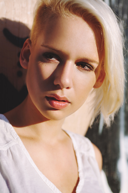 Female model photo shoot of Sunny Baker and binaryian by Arianna Biasini