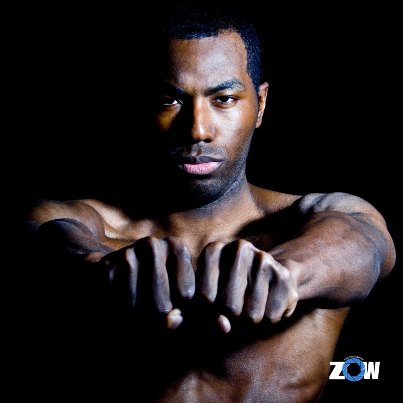 Male model photo shoot of ZOW photography in studio