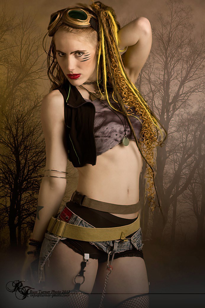 Female model photo shoot of eemmcatt by Russ Turner Photography