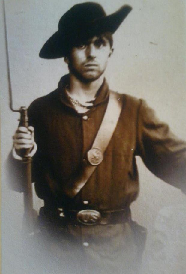 Male model photo shoot of Reenactor Guy in Gettysburg, Pennsylvania