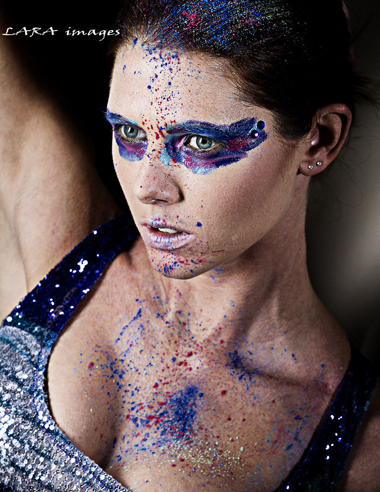 Male and Female model photo shoot of LARA images and MsMeganElizabeth in LARA images, makeup by Paula Voisembert