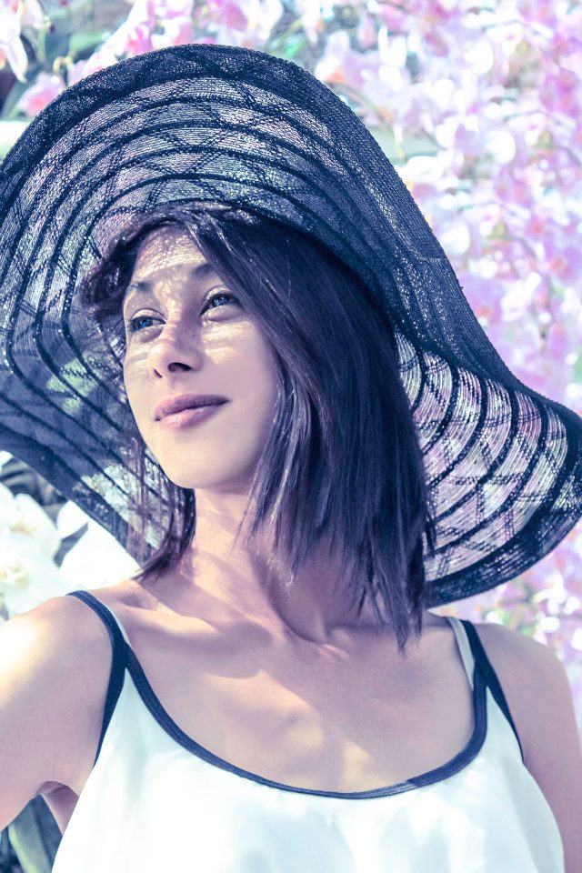Female model photo shoot of Kalina Katariya by swankymusings in Royal Flora - Chiang Mai, Thailand