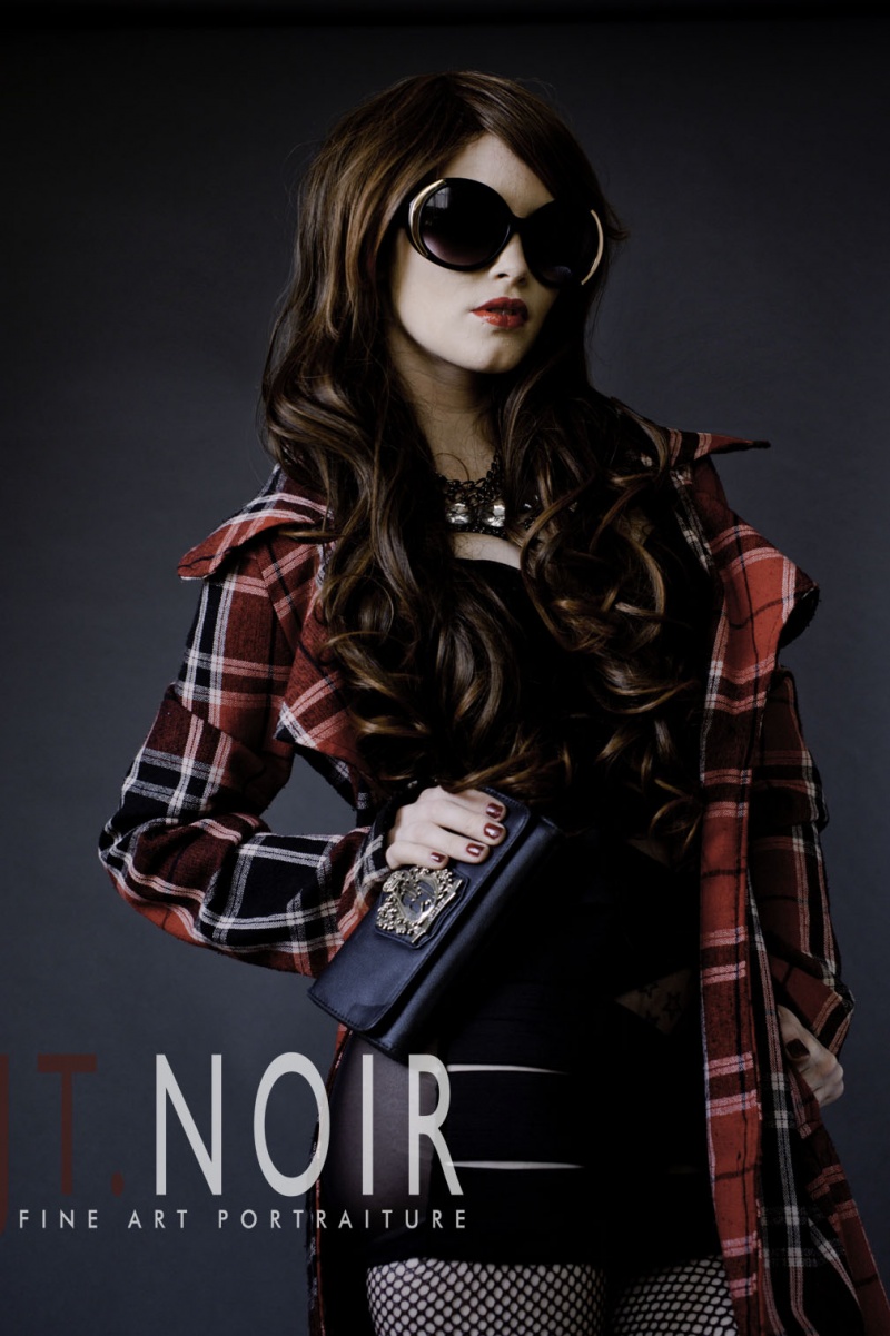 Female model photo shoot of JT Noir and elise de ambre