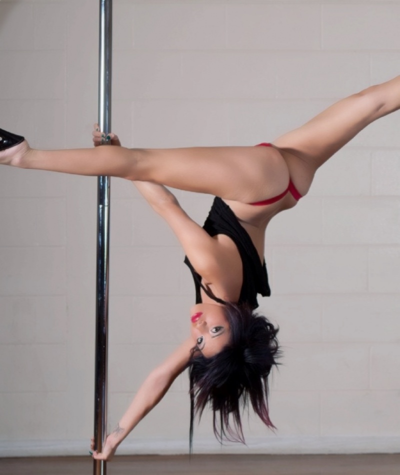 Female model photo shoot of -misskassilove in Erotic dancer at Little Darlings Flint