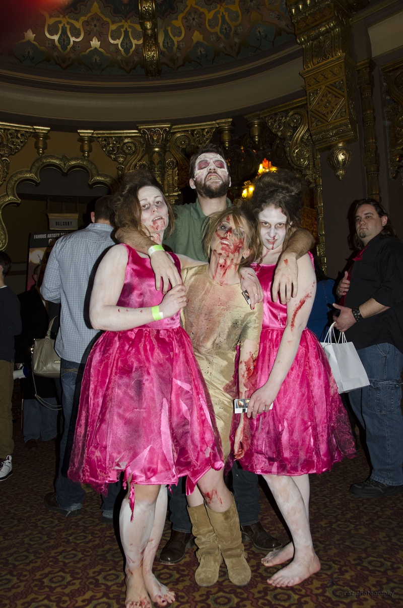 Male and Female model photo shoot of Graziphotography and Shena Lyn in Landmark Theater Presents A Zombie Fashion Show