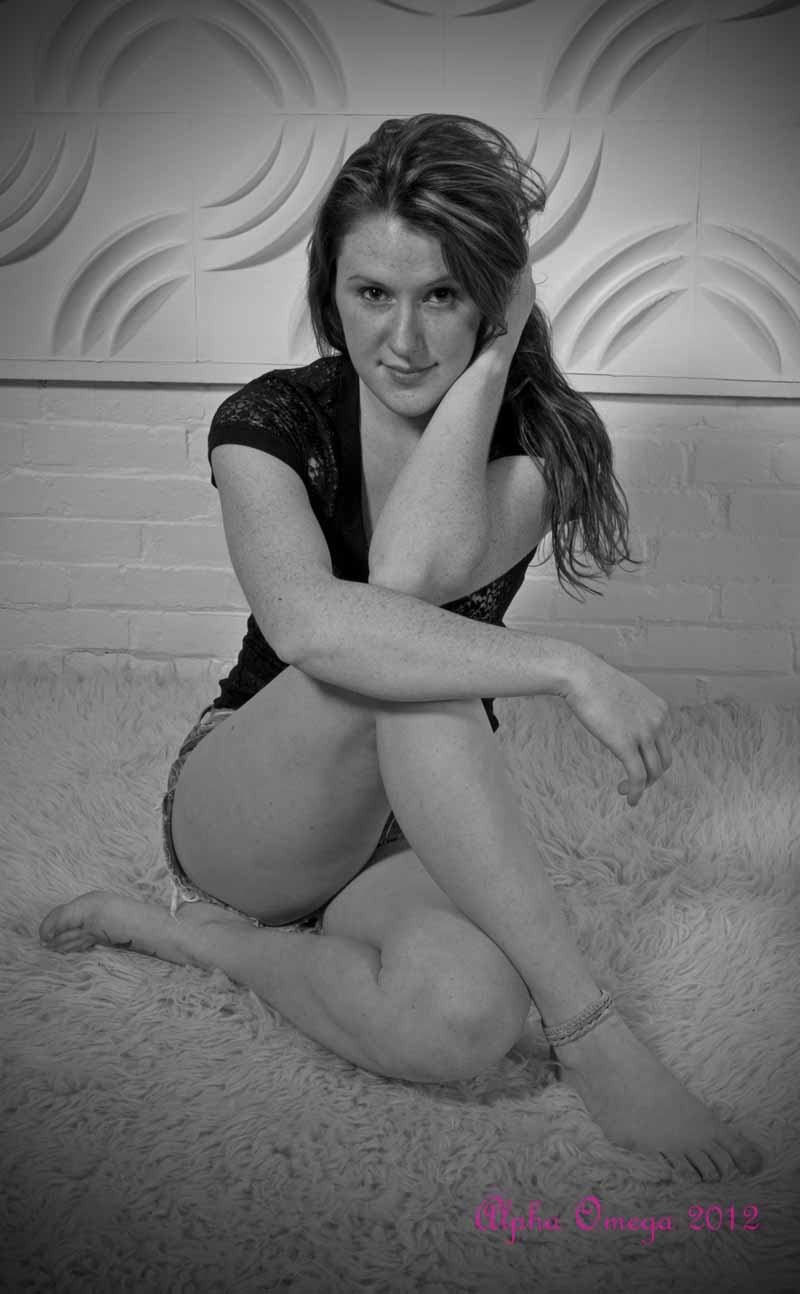 Female model photo shoot of ChelseyLeigh by Alpha Omega Images in SOPHA Studio