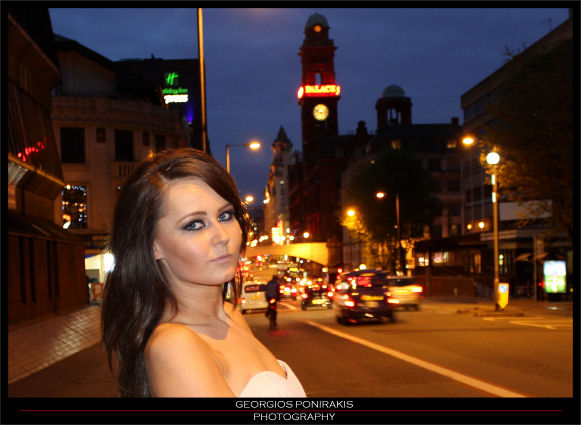 Female model photo shoot of Miss Sarah Lou by Seventh Day in Oxford Road, Manchester