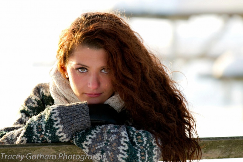 Female model photo shoot of Megan Elizabeth  in Green Lakes State Park
