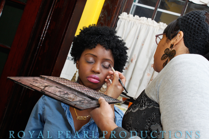 Female model photo shoot of JamStar Makeup Artistry and LayD StayC by Royal Pearl Productions in Staten Island, NY