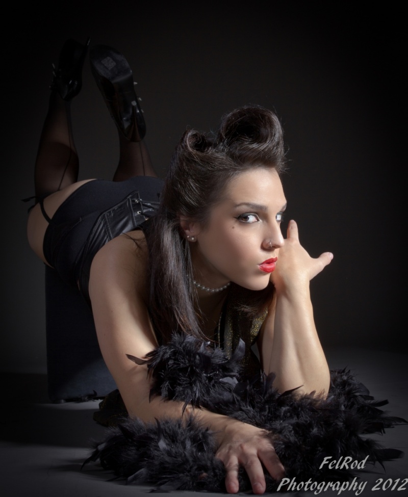 Female model photo shoot of Lulu Spectre by FelRod Photography