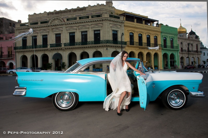 Female model photo shoot of AgataGrodek by xwxx in Havana, Cuba