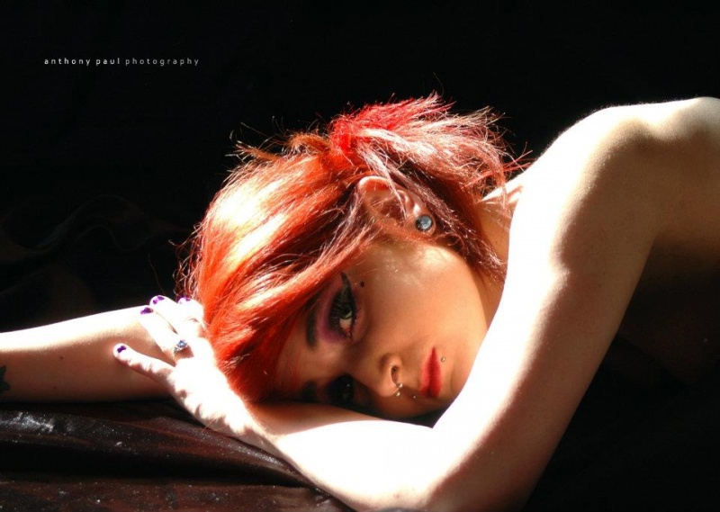 Female model photo shoot of xKrisstenx by Lights Out Studios in Boston Ma