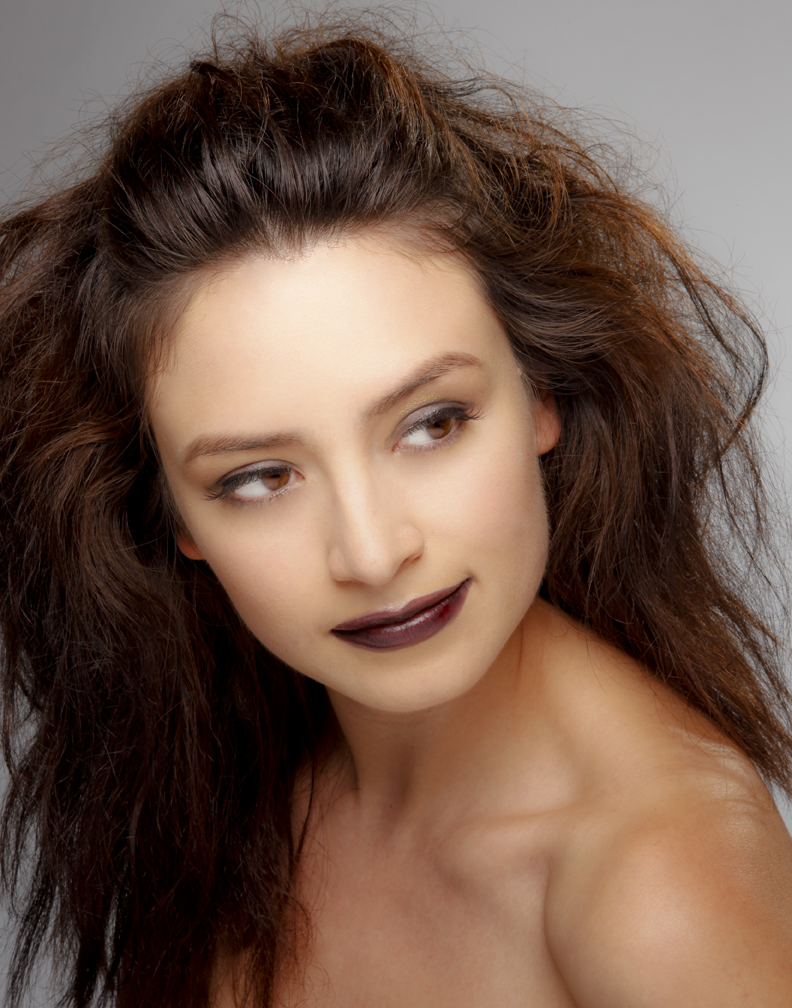 Female model photo shoot of Celestine Locsin in Downey Makeup Academy