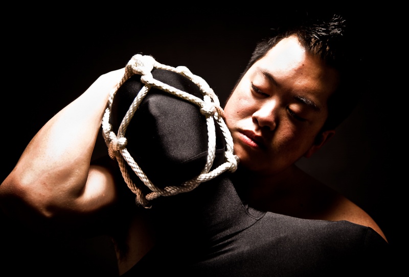 Male model photo shoot of Tyger Yoshi by Alec Joseph Bates