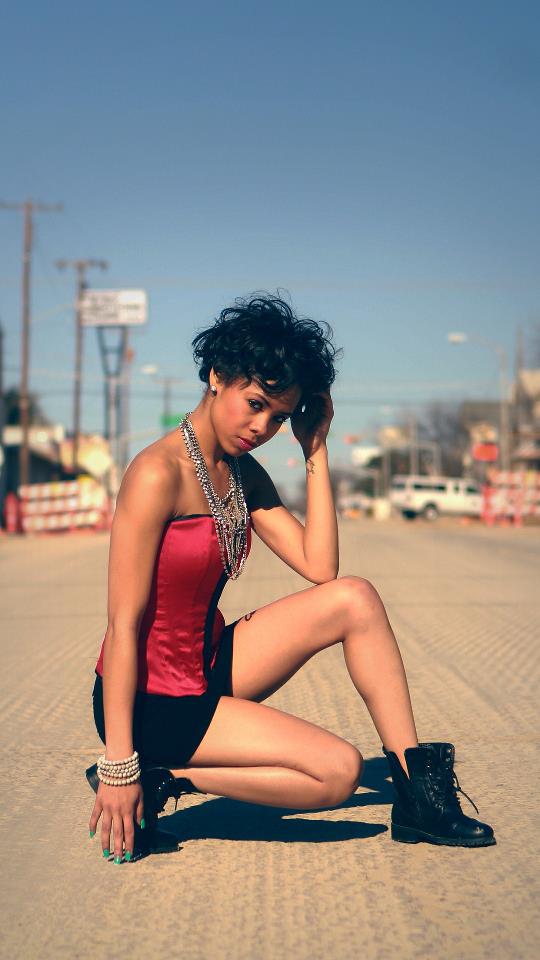 Female model photo shoot of Destiny Mone in Killeen TX 1.6.2013