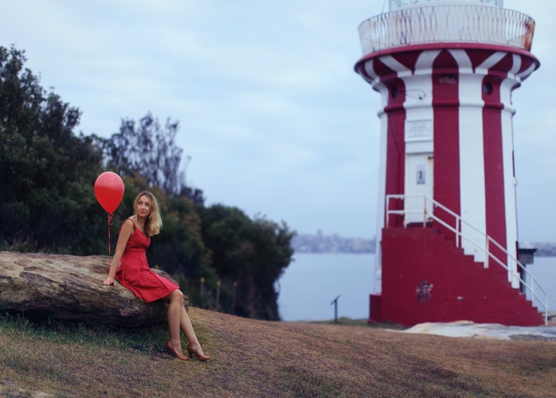 Female model photo shoot of Lise Delorne in Sydney Watson Bay