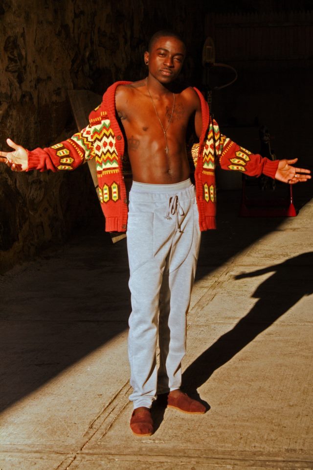 Male model photo shoot of Husani Parris in Bronx, New York