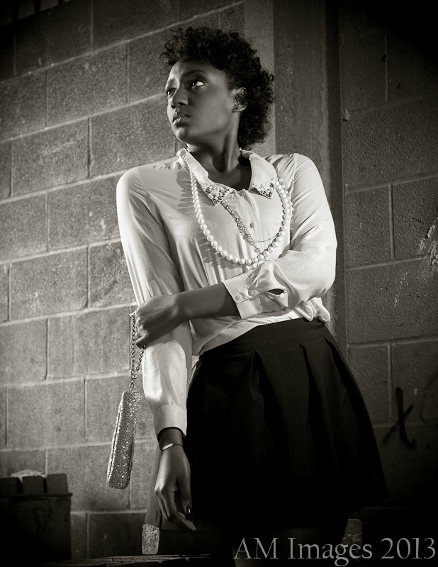 Female model photo shoot of Baseme Osuamkpe by AMImages