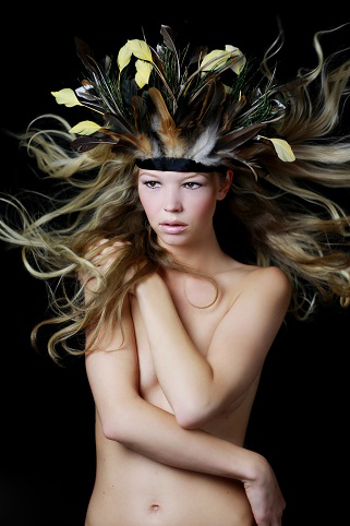 Female model photo shoot of YLV and H_Danielle by Columbus Boudoir