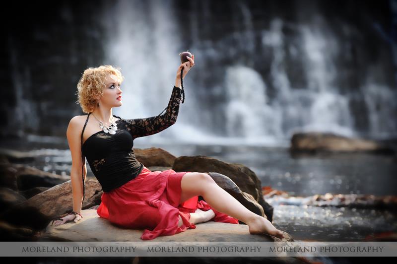 Female model photo shoot of Desire Evoquer  in Roswell Mill Park