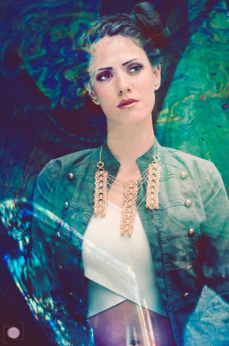 Female model photo shoot of Ana Rakocevic  by E Delsigne Photography, hair styled by GlamMe Jontynise