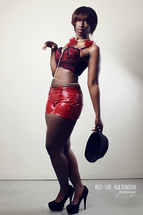 Female model photo shoot of J Chocolate Love by Syd Redmond Photography