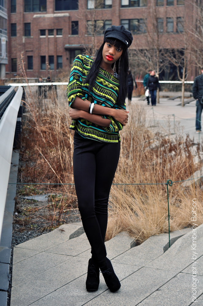Female model photo shoot of Kimberly B. and Onyeka Deborah by Kimberly B. in New York, NY