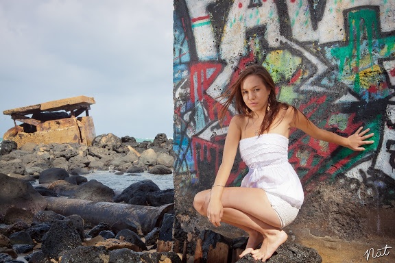 Female model photo shoot of Elizabeth Acy in Pa'ia, HI
