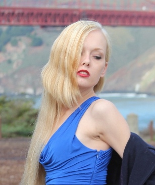 Female model photo shoot of Eva Blair in San Francisco - January 2012