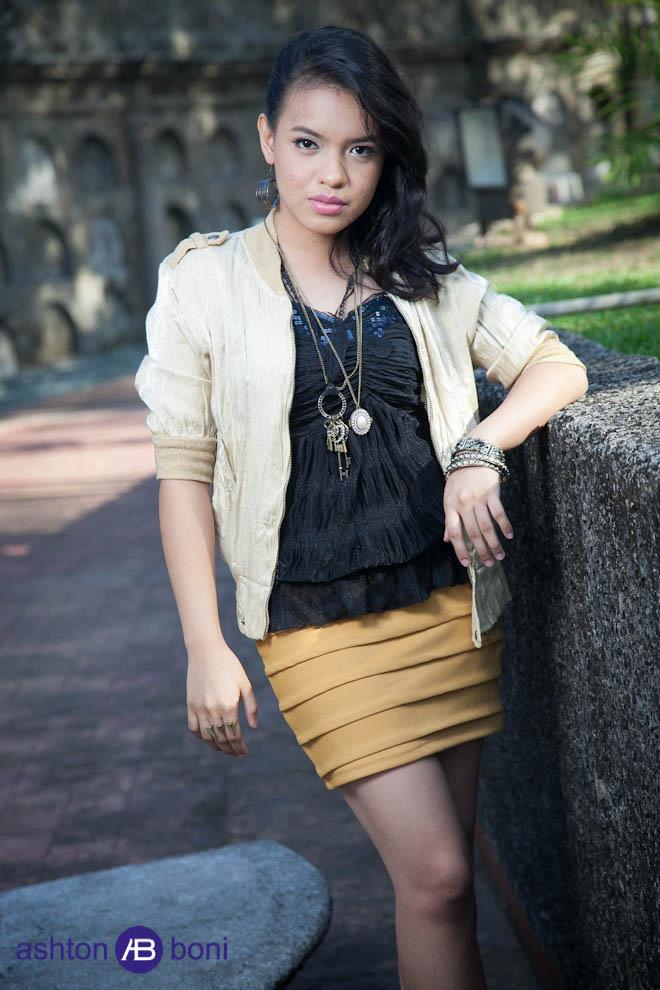 Female model photo shoot of Pau Torrado in Paco Park, Manila