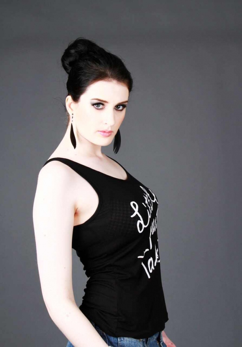 Female model photo shoot of NatalieGlasgowModel in Steel Studios, Glasgow