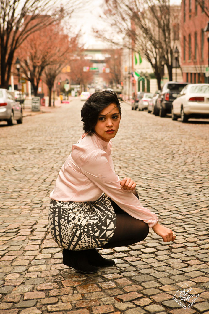 Male and Female model photo shoot of Seven Hills Photography and Thao Trang in Richmond, VA
