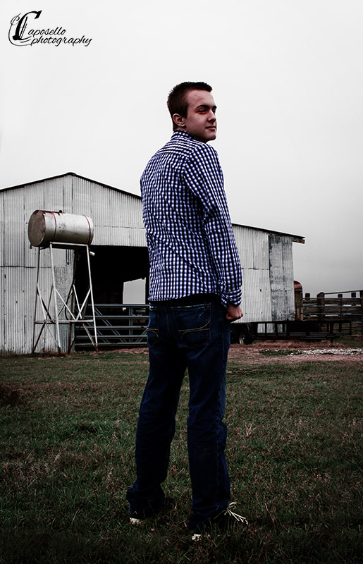 Male model photo shoot of Dylan Horan  in Grandview, Texas