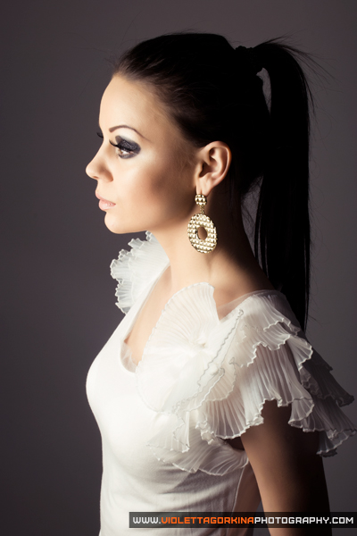 Female model photo shoot of Violetta Gorkina