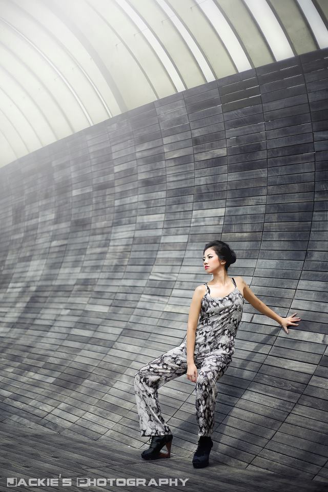 Female model photo shoot of Jacintha Wee