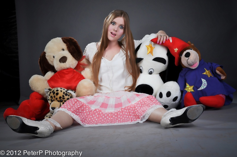 Female model photo shoot of Sweet Heather Marie by JamieForhan Photography in Lightworks Studio, Worcester, MA