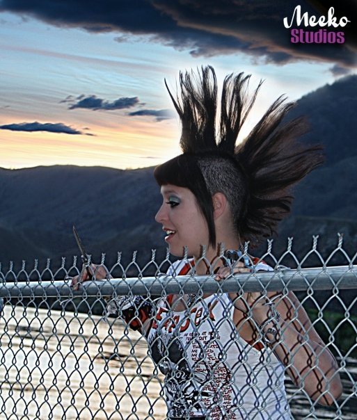 Female model photo shoot of Cara Chaos in Kamloops, B.C.