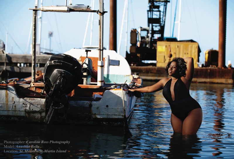 Female model photo shoot of caroline ross and Anushka Bella in ST. Maarten