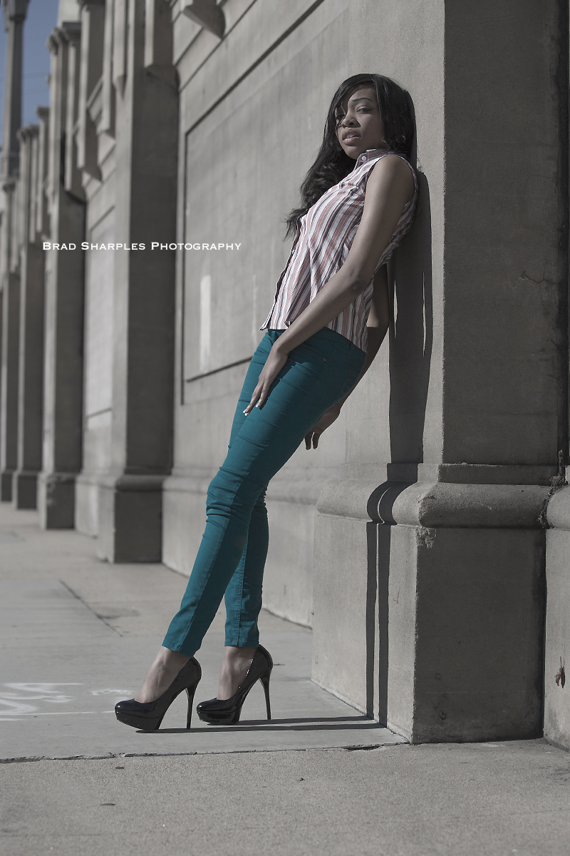 Female model photo shoot of Khadijah Jay by BradSharplesPhotography