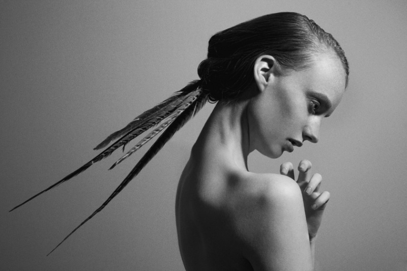 Female model photo shoot of frecklehead