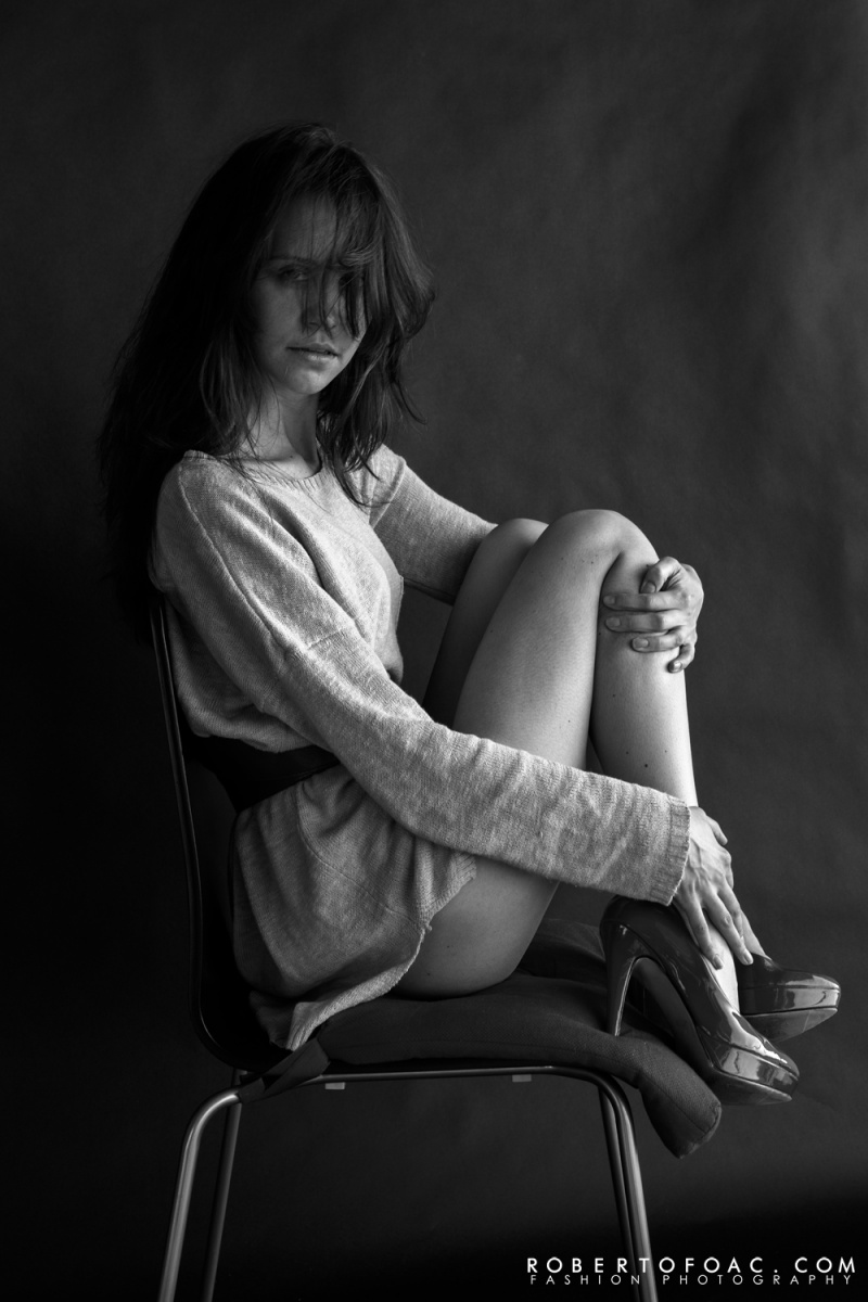 Female model photo shoot of KseniaG by Roy van der Wens in Amsterdam