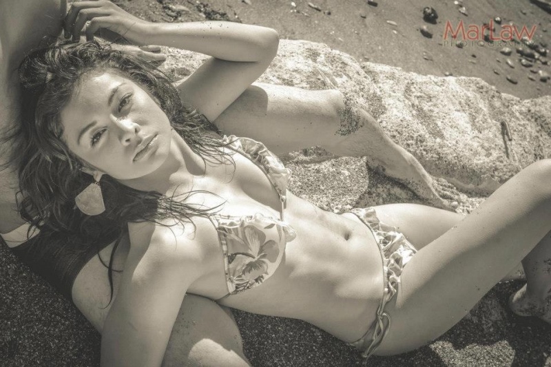 Female model photo shoot of Daphney yalung in Pismo beach ca