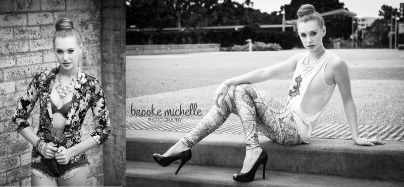 Female model photo shoot of brooke  michelle  and Stephanie Steer in Brisbane,QLD