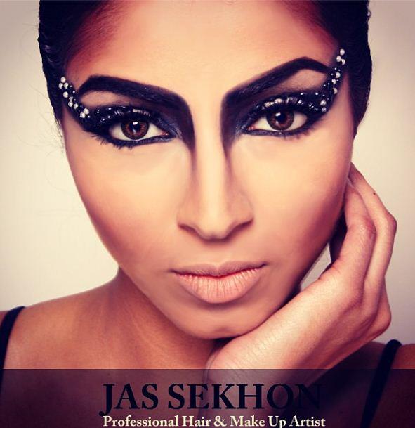 Female model photo shoot of Jas Sekhon MUA
