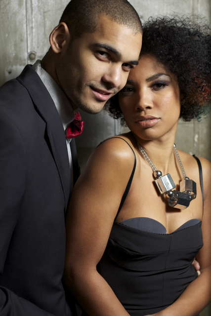 Male and Female model photo shoot of Alexander R Williams and At ItGirlMeena by Curtis B Photography