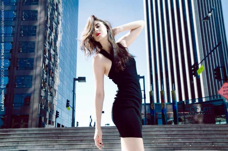 Female model photo shoot of Rain Sky  in Los Angeles