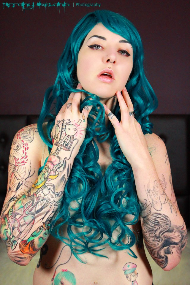 Female model photo shoot of Cruella Suicide by Tiffany Ireland Photogr in Vancouver, BC