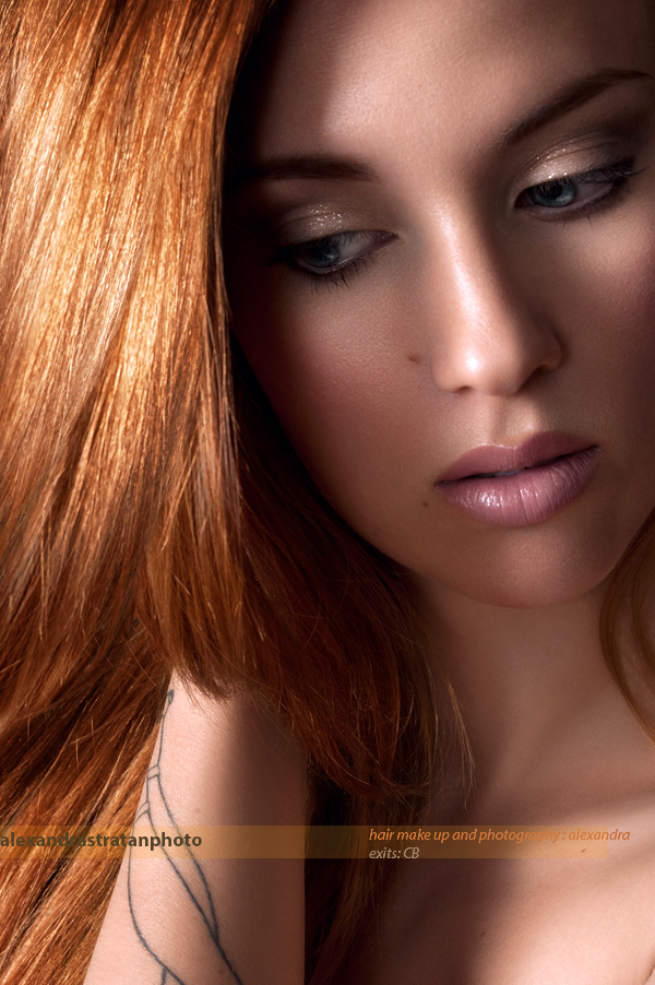 Female model photo shoot of alexandra stratan photo, retouched by CB Retouching