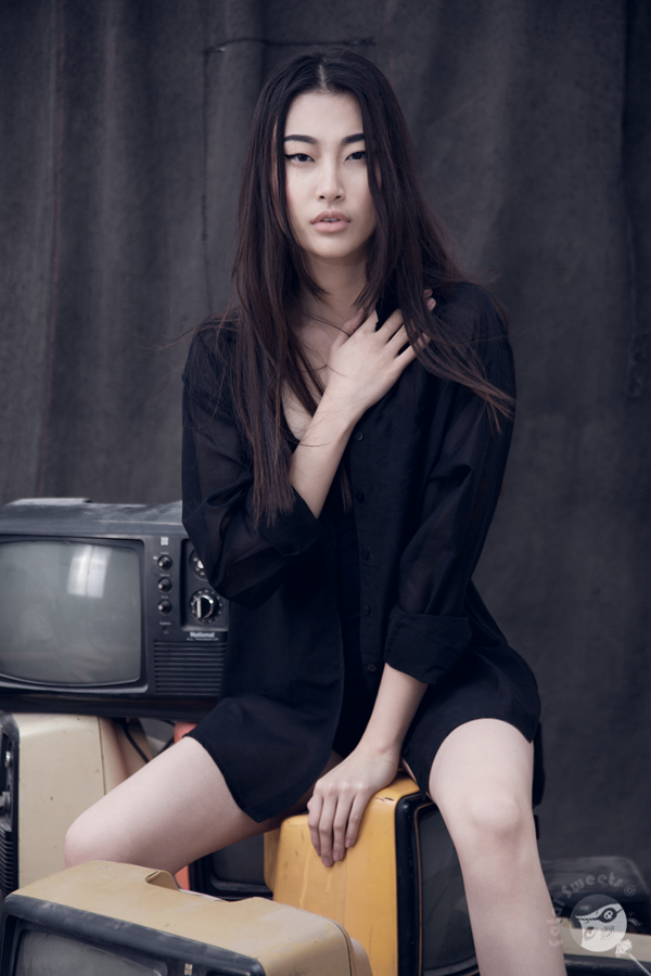 Female model photo shoot of Ghost 9 studio in China